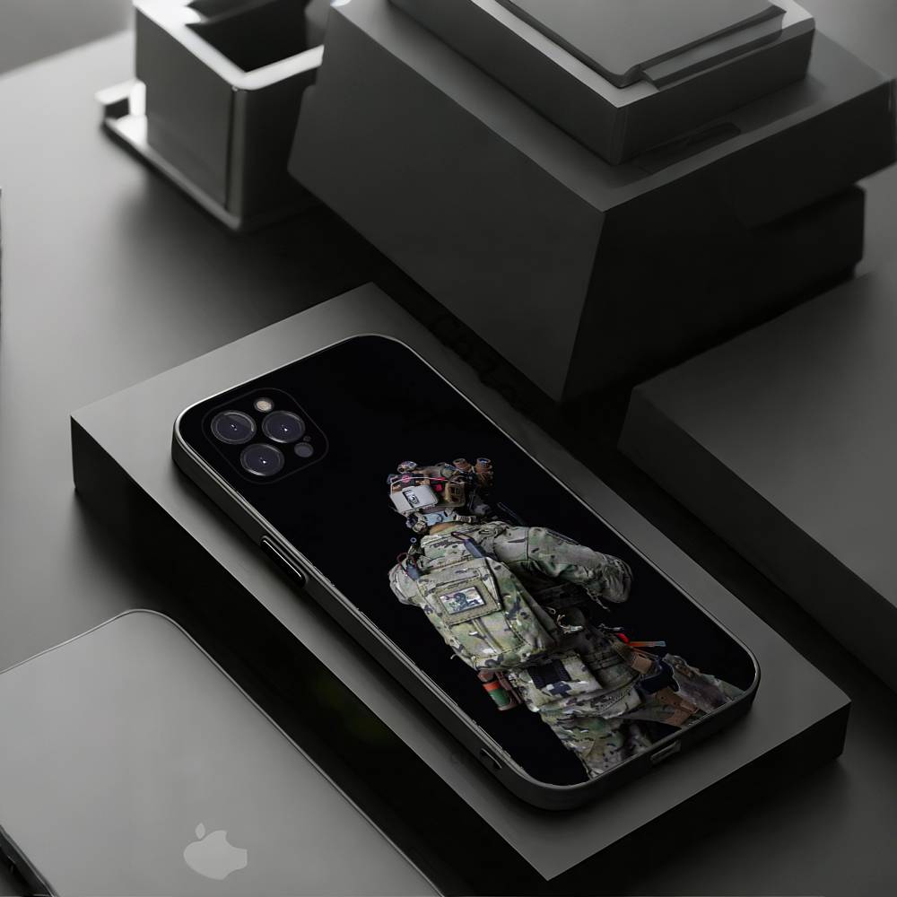 Чехол для телефона FOG Forward Observations Group для iPhone 17 16 15 14 13 12 11 Pro Xs Max Mini Plus Противоскользящий Ударопрочный Жесткий