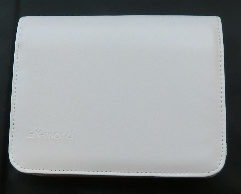 Genuine Casio Electronic Dictionary Book Cover Ex-word Case, Type, White, XD-CC2305WE