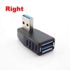 4types 1pcs USB 3.0 A Male To Female Adapter Connector Converter Plug Cable Adapters90 Degree Angle Coupler For Laptop PC