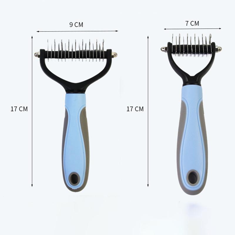 Профессиональная щетка для удаления шерсти домашних животных Устройство для удаления шерсти у собак Узлорез для домашних животных Расческа для собак и кошек Средства для удаления шерсти у собак