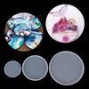 Silicone Cup Mad Pendant Agate Coaster Mold Epoxy Resin Casting Molds Jewelry Making Mould Round