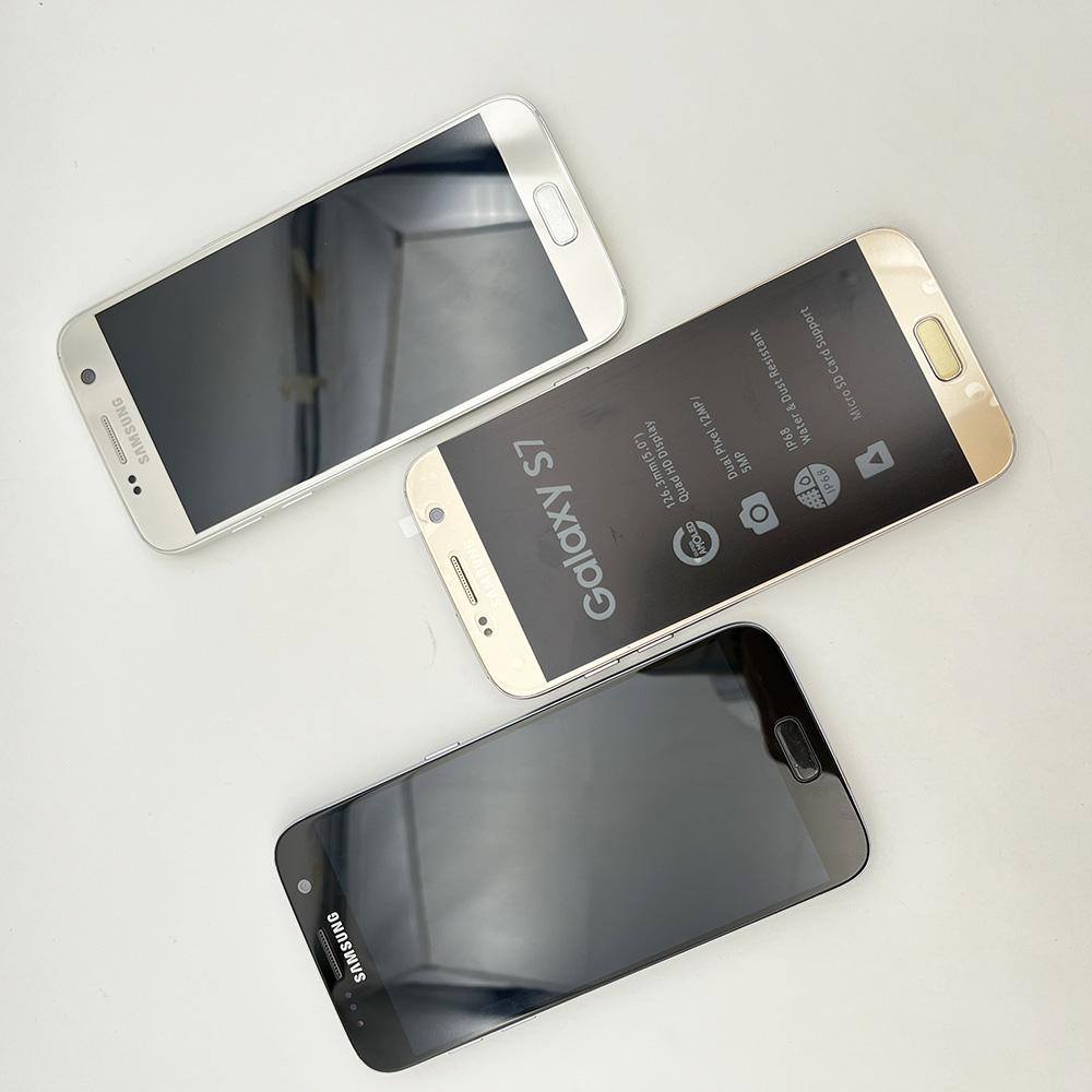 95% New Refurbished Samsung Original Samsung Galaxy S7 G930F 5.1" 4GB RAM 32GB ROM Fingerprint Mobile Phone
