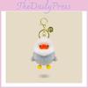 Duck Cute Little Animal Plush Keychain Pendant Women Bag Decoration Accessories
