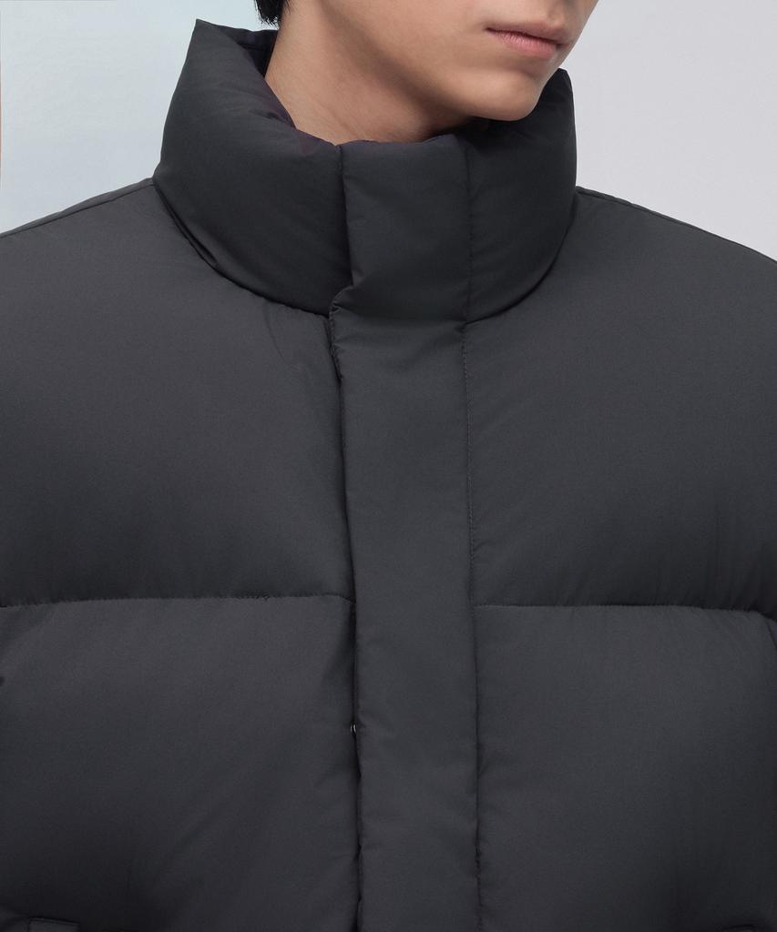 Musinsa Standard Daily Puffer Short Padded Jacket [Dark Gray]