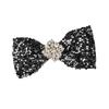 Yousheng Bow Tie Sparkling Rhinestones Inlaid Adjustable Tightness Formal Bow Tie Versatile Business Banquet Office Matching Decoration