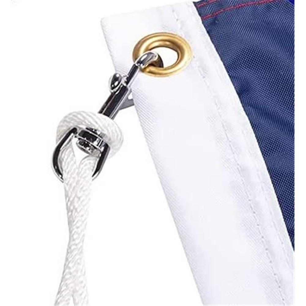 Поворотный крючок с ушком, карабин, односторонний зажим для флага, для крепления поводка и ошейника для домашних животных и других многоцелевых целей (2,75 дюйма, 4 шт. в упаковке)