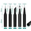 5Pc I+B+K+2.4D+3C Soldering Iron Pure Copper 900M Soldering Iron Head Set Inside
