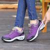 Sneakers Womens Air Cushion Athletic Running Shoes Walking Breathable Sport Lace Up Hight Platform Casual Shoes