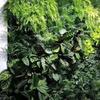 Панель для стены из искусственных растений Цветок Вечная жизнь Искусственный эвкалипт Ковер Зеленый Реалистичный Искусственная зеленая трава Коврик Гостиная