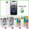 Coque pour iPhone 16e - Phonillico® - Silicone Gel TPU - Protection Souple - Ultra Mince - Transparent