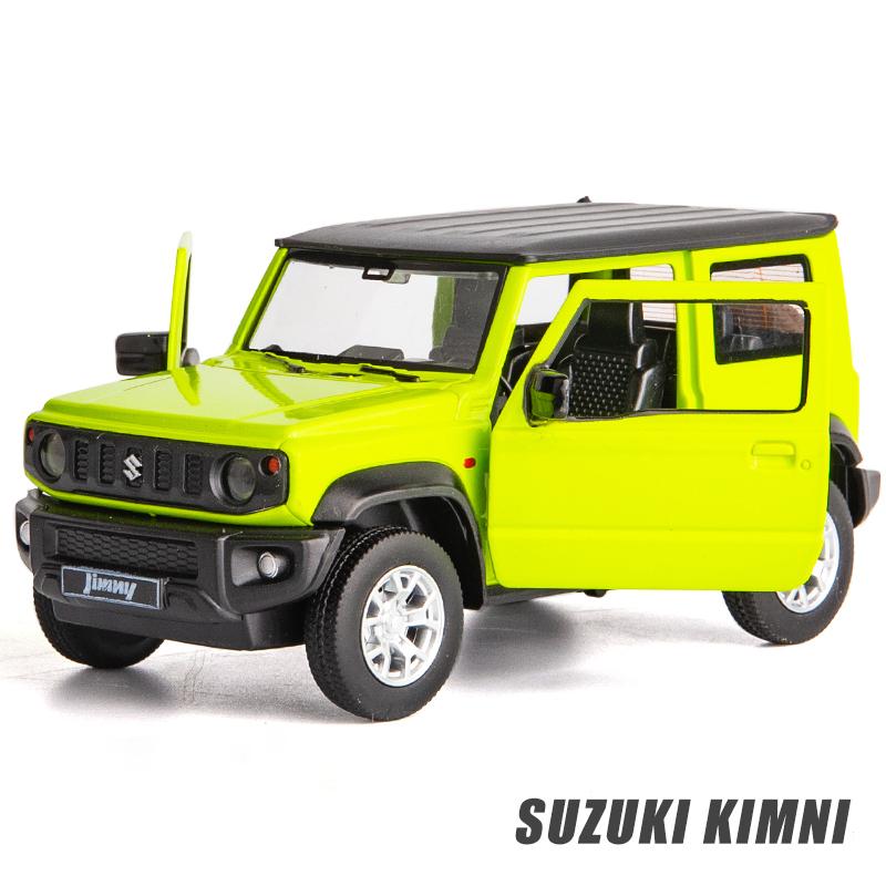 1/26 Suzuki JIMNY 2018 внедорожник игрушечный автомобиль из сплава металлическая коллекционная модель автомобиля звуковые и световые игрушки для детей подарок