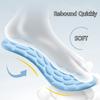 NO.8 1Pair Soft Massage Insoles Sport Cushioning Inserts Shock-absorbing Comfort Insole For Men Women Memory Foam Shoe Sole Shoe Pads