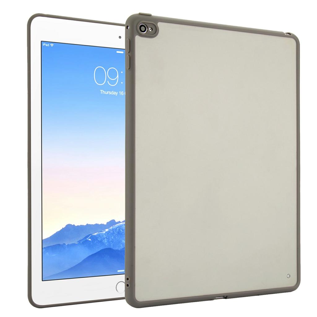 For iPad Air 2 Case Skin Touch Matte Acrylic TPU Shockproof Tablet Cover