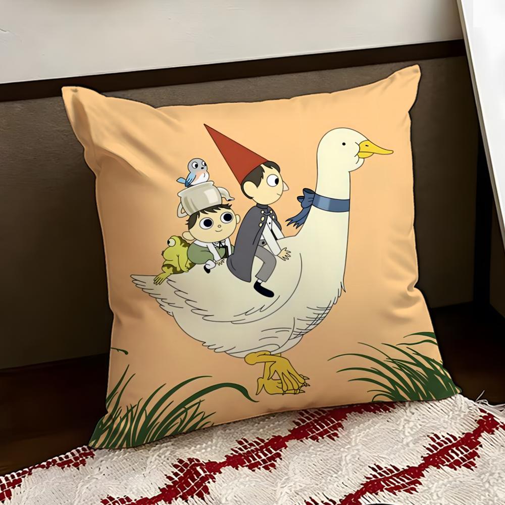 Наволочка на подушку Over The Garden Wall, двусторонняя, мягкая, прочная, для дома, автомобиля, многоцелевая, для ежедневного комфорта