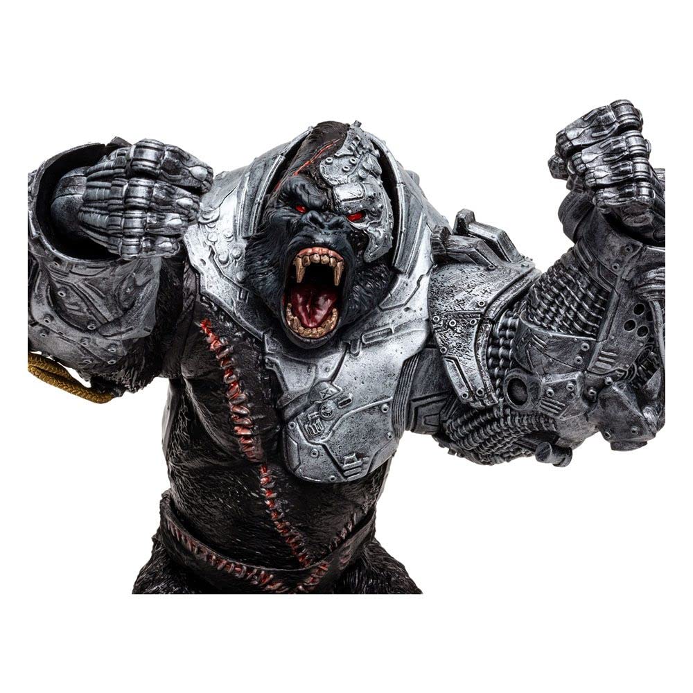 Spawn Saigor Mega Action Figure with base.