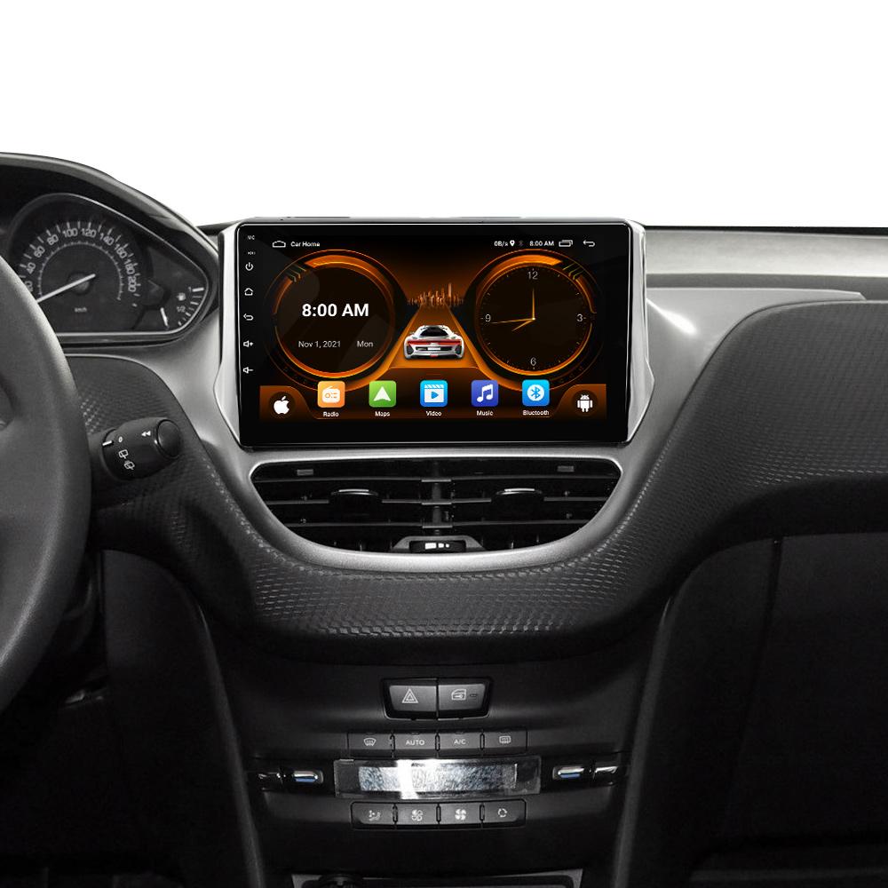 JIUYIN Android 13 Car Radio For Peugeot 2008 208 2012 - 2018 wireless CarPlay  Auto car intelligent systems No 2 din 2din DVD