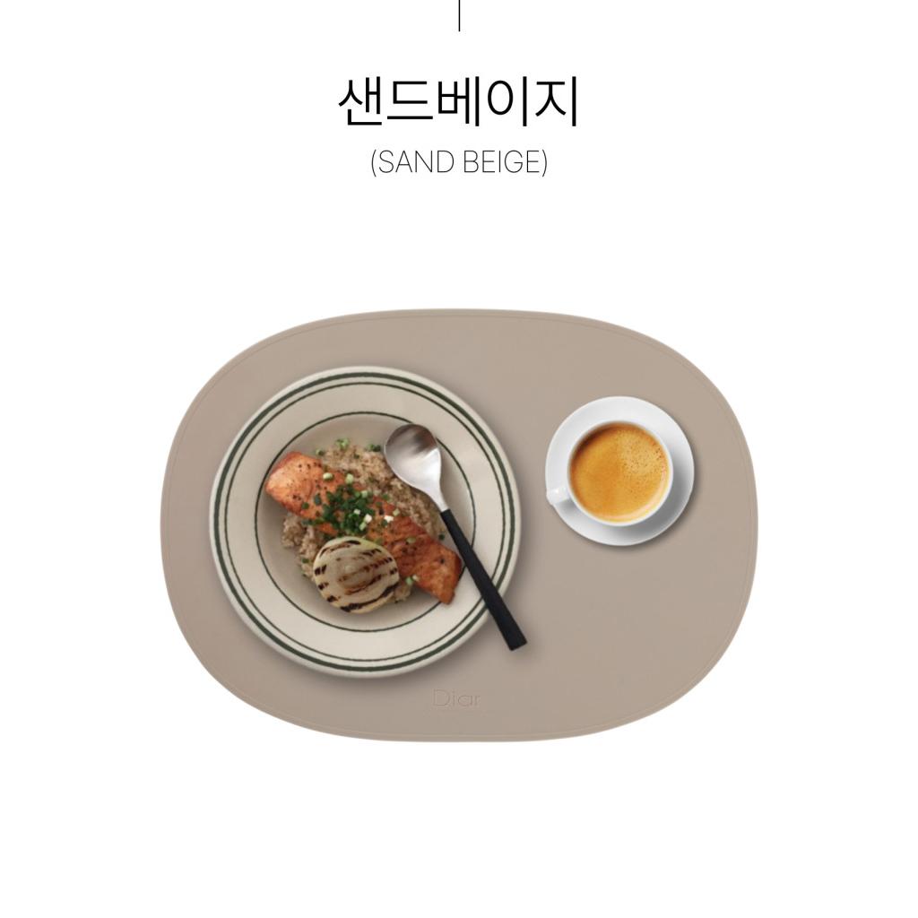 [MADE IN KOREA] Diar - Silicone Table Mat - Waterproof & Heat Resistant Dining Placemat (15 Colors)