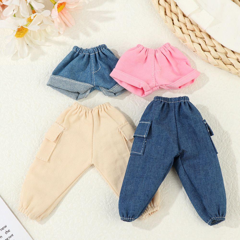 1/6 BJD Dolls Casual Wears T-shirt Doll Pants Shorts Doll Clothes Accessories Doll Jeans Trousers