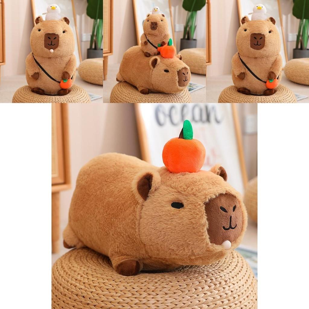 Cute Capybara Plush Toy Adorable And Soft Stuffed Animal Pillow Doll Perfect Gift For Kids