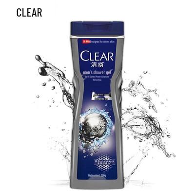 Гель для душа Clear для мужчин, глубоко очищающий, контроль жирности