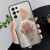 Cute Cat Paws Phone Case For Samsung Galaxy A15 A35 A55 A52 A53 A54 A33 A34 A25 A05S A16 A14 A05 A13 M15 M55 M35