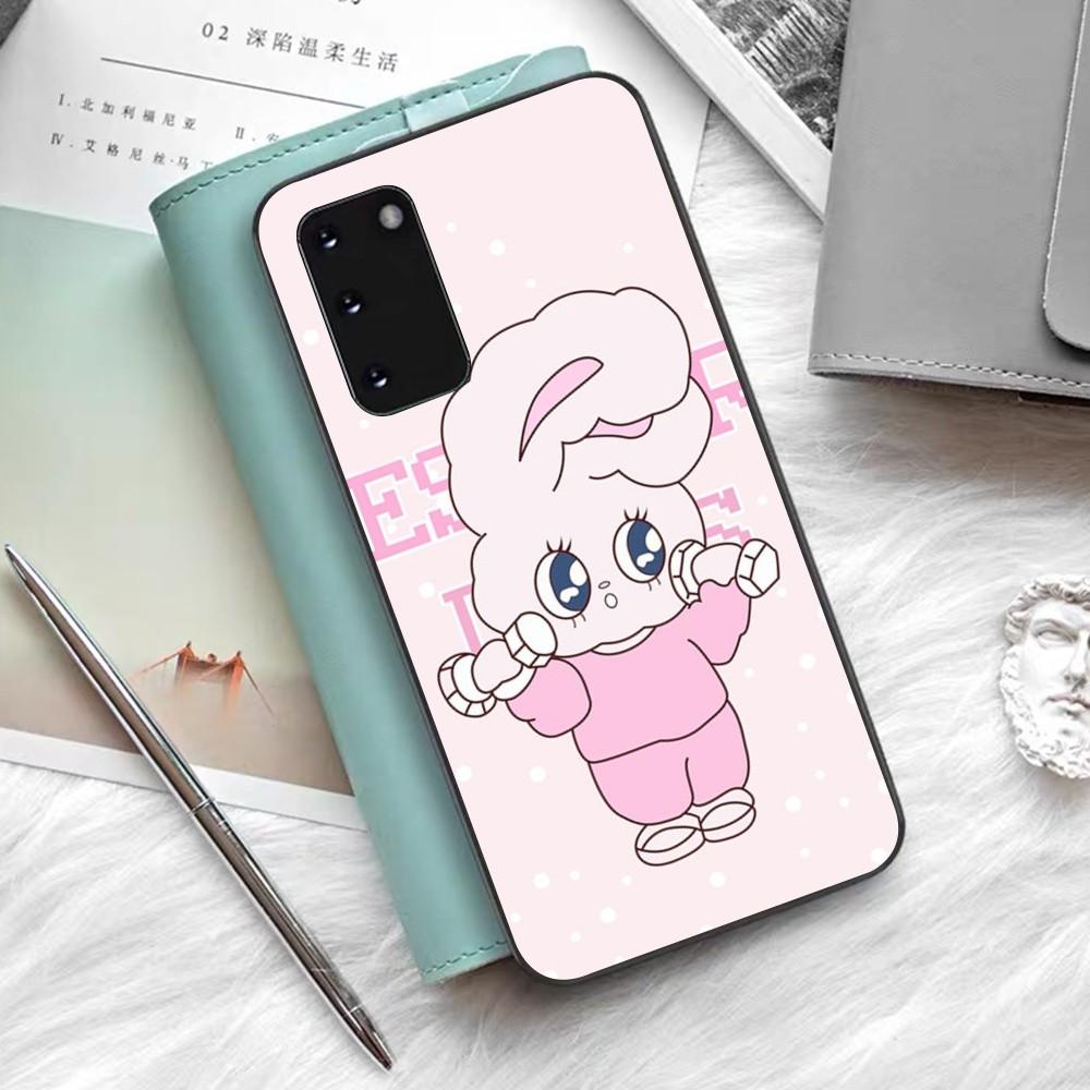 Чехол Esther Милый Кролик для Телефона Силикон PC+TPU Для Samsung S10 20 30 22 23 24 Plus Lite Ultra Чехол