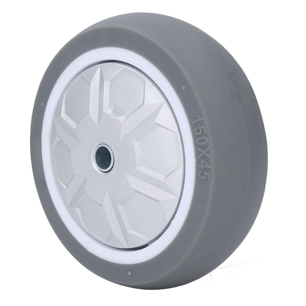 6-дюймовое твердое колесо из износостойкой резины TPR для тележки, хозяйственной тележки, ручной тележки