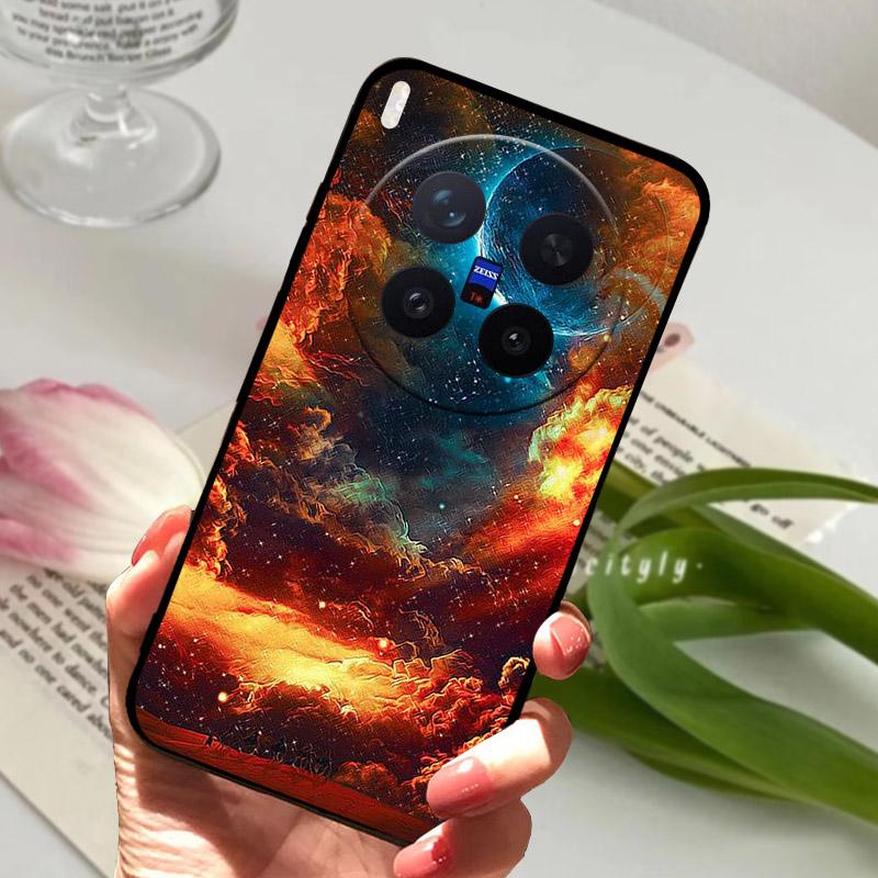 Чехол для VIVO X300 Pro X300Pro 5G Модный Силиконовый Мягкий ТПУ Ударопрочный Защитный Задняя Крышка Для VIVO X 300 Pro V2502A Чехол для Телефона