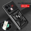 Чехол-броня с выдвижной шторкой для камеры для Oppo Reno 13 13Pro 5G, чехол с магнитным держателем для автомобиля и кольцом-подставкой, защитная задняя крышка для OPPO Reno13 Pro Capa