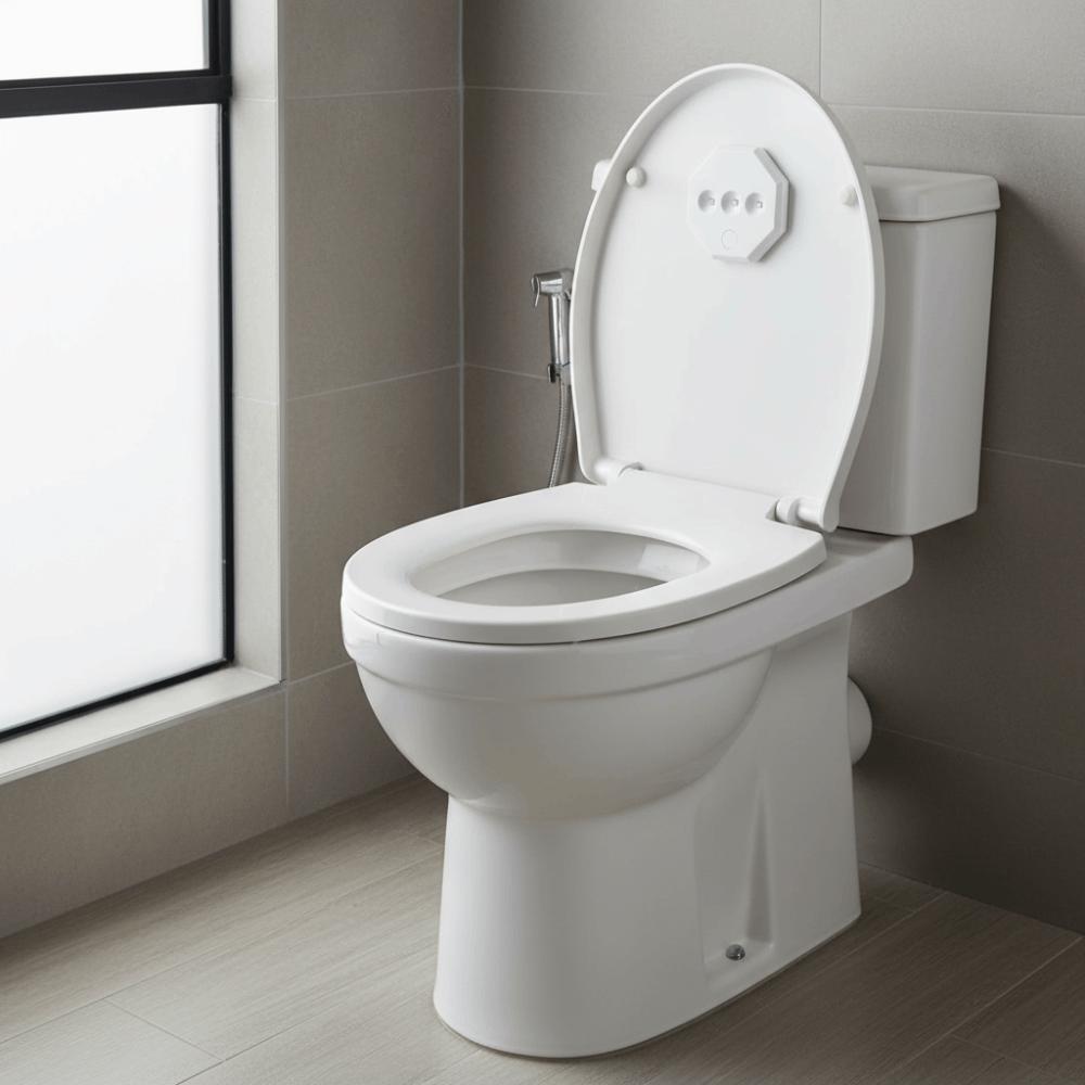 USB Rechargeable UV Toilet Sanitizer Hands-Free Portable Toilet Cleaner Travels