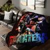 Плед для дивана, офиса, кровати, самолета, путешествий, сна, чтения, отдыха, кемпинга, мягкий и теплый, с изображением рок-группы P-Pantera