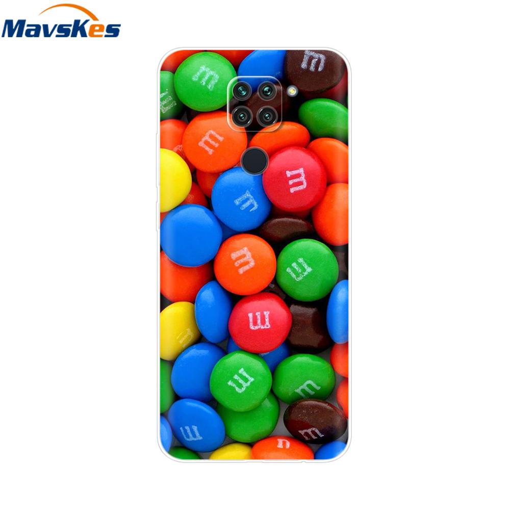 Чехол для телефона для Xiaomi Redmi Note 9 Чехол 6,53'' Мягкий силиконовый ТПУ Задняя крышка для Xiaomi Redmi Note 9 Note9 Чехол Coque Fundas Para