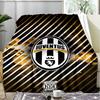 1PC Juventus Football Club Printed Soft Flannel Blanket Throw for Adult Bedroom Living Room Sofa Camping Travel Fan gifts Christmas Gifts