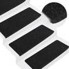 VidaXL Self-Adhesive Stair Treads 15 Pcs 65x24.5x3.5 Cm Anthracite 343477