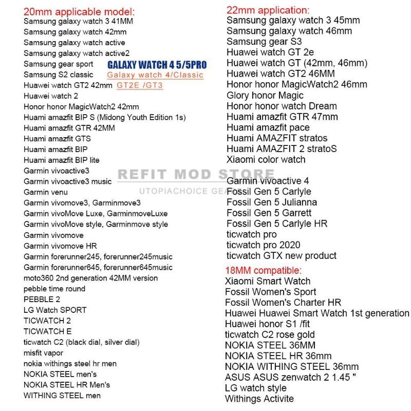 Классический браслет из нержавеющей стали для Samsung Galaxy Watch 42 мм 46 мм 3 4 5pro 45 мм 44 мм 22 мм 20 мм ремешок-браслет для Huawei GT2 GT3PRO