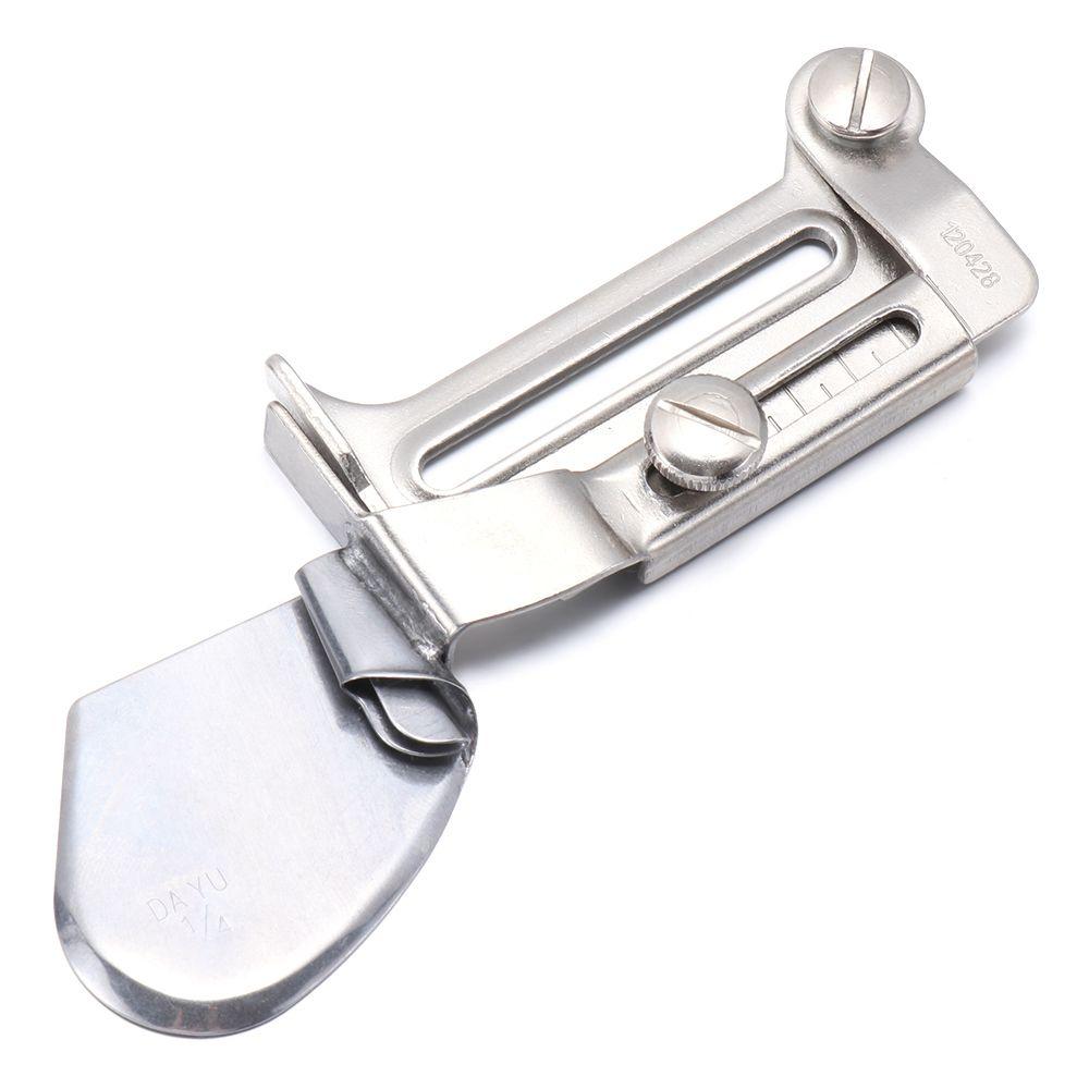 Alloy Quilting Embroidery Rolled Hem Presser Foot Foot Presser Hem Roller Domestic Sewing Machine