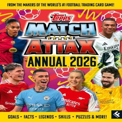 Match Attax Ежегодник 2026 от Farshore Книга в твердом переплете 9780008682194