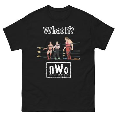 Футболка nWo на заказ | The Outsiders | Стинг | Про-рестлинг | Что если футболка nWo