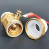 Copper Double Union PPR Ball Valve - High Flow Hot Melt, Model 202532405063