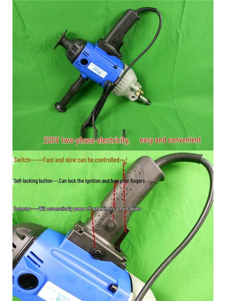 Мощный электрический земляной бур для копания и посадки