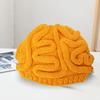 Yousheng Spoof Horror Brain Hat Halloween Beanie Knitted Stretch Thick Adult Child Skullies Keeps warm Outdoor Kids Bonnet Winter headwear
