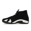 Air Jordan 14 Retro Black White Men Sneakers University-Red 487471-016