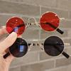 Small Round Sunglasses Fashion UV400 Protection Punk Colorful Circle Shades Hippie Sun Glasses for Women Men Retro Eyewear