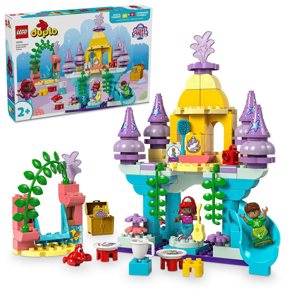 LEGO Duplo Magic White Toy Подарок на день рождения Блок Обучающий Рождество Мальчики Девочки Дети 1 и 1,5 года 2 года 4 года Малыш
