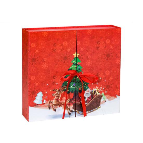 Christmas Advent Calendar 2025 24 Days Christmas Countdown Calendar with 24 Empty Boxes DIY Refillable Gift Boxes for Boys Girls Teens Adults