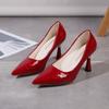 Spring Sexy Pumps Women's 2024 Korean Fashion Pointed Toe High Heels Simple Casual Banquet Party Stiletto Shoes for Women
