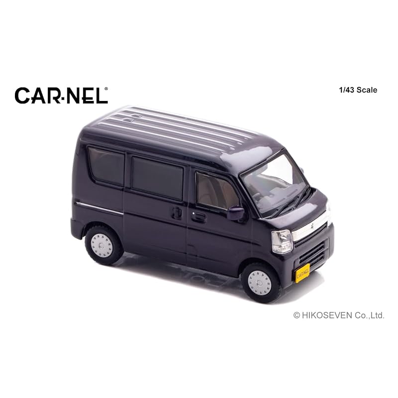 Хико Семь (КАРНЕЛ) 1/43 Suzuki Every JOIN Turbo (ДА17В) Модель 2021 года с отделкой Moonlight Violet Pearl Metallic CN432105