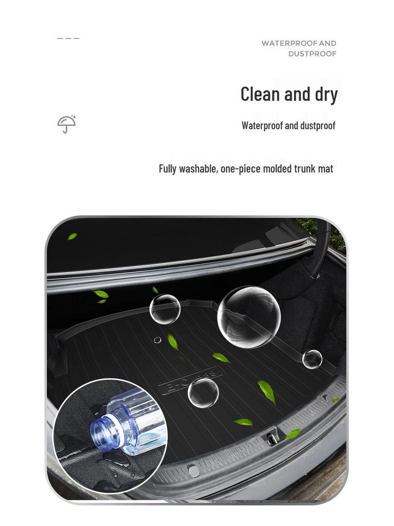 Коврик в багажник Lexus RZ450e 2023 - Водонепроницаемый коврик в багажник из TPE