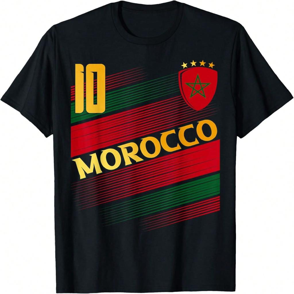 Morocco Flag Moroccan Pride Lovers T-Shirt