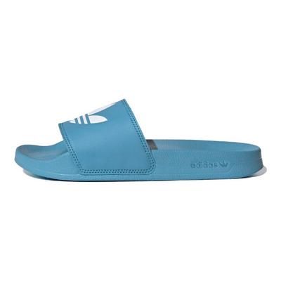 Оригинальные Adilette Lite Толстая подошва Уличные Цельнолитые Шлепанцы Женские Сандалии Синие FY6542